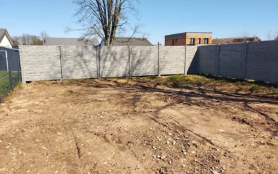 Clôture en béton à Saint-Dié-des-Vosges : la solution robuste et occultante pour plus d’intimité